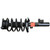Quick-Strut Front Right Suspension Strut and Coil Spring Assembly | MON272263