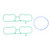 Engine Intake Manifold Gasket Set | 557MS 96440-1