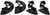 Split Brake Dust Shield Pair | DOR924-693