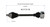 Volkswagen (2.0, 2.5) CV Axle Assembly  - Front Left | GSPNCV72136