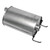 SoundFX Direct Fit Exhaust Muffler 1.875" Inlet (ID) 2.25" Outlet (ID) | WEX18576