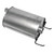 SoundFX Direct Fit Exhaust Muffler 1.875" Inlet (ID) 2.25" Outlet (ID) | WEX18576