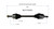 Kia (2.4) CV Axle Assembly  - Front Left | GSPNCV75003