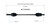 Lexus CV Axle Assembly  - Rear | GSPNCV69084