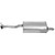 Quiet-Flow SS Direct Fit Exhaust Muffler Assembly 2" Inlet (OD) 2" Outlet (OD) | WEX54600