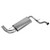 Quiet-Flow SS Direct Fit Exhaust Muffler Assembly 1.75" Inlet (OD) 1.5" Outlet (OD) | WEX54130