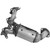 Ultra EPA Direct Fit Catalytic Converter with Integrated Exhaust Manifold | WEX16626