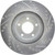 Select Sport Drilled and Slotted Brake Rotor, Front Right | STE227.42080R
