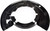 Brake Dust Shield | DOR947-019