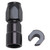 6AN Straight Female SAE Quick-Disconnect x 5/16" Tube Size WIth Black Finish | RUS611253