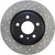 Sport Drilled/Slotted Brake Rotor, Rear Right | STE127.33127R