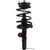 Quick-Strut Front Left Suspension Strut and Coil Spring Assembly | MON172614