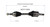 13-20 Lincoln MKZ (3.0, 3.7) CV Axle Assembly  - Front Left | GSPNCV11204