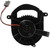Flanged Vented CCW Blower Motor w/ Wheel | 4SE75158