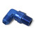 10AN Flare Male To 3/8" NPT Male 90 Degree Swivel Fitting With Blue Finish | RUS614120