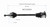 02-08 Audi A4 Quattro (1.8, 2.0) CV Axle Assembly  - Front Right | GSPNCV23524