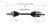 Honda (Wagon - FWD) CV Axle Assembly  - Front Right | GSPNCV36018