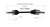 Chevrolet, Pontiac CV Axle Assembly  - Front Left | GSPNCV10609