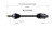 Kia CV Axle Assembly  - Front Right | GSPNCV75505