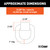 3" x 3" Weld-On Tie-Down D-Ring (15,587 lbs, Raw Steel) | CRT83770