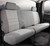 OE30 Series - OE Tweed Custom Fit Rear Seat Cover- Gray | 947OE32-16 GRAY