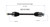 Acura, Honda CV Axle Assembly  - Front Right | GSPNCV21553