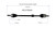 11-15 Kia Optima (2.4) CV Axle Assembly  - Front Right | GSPNCV75090