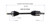 Acura, Honda CV Axle Assembly  - Front Left | GSPNCV21538