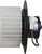 Flanged Vented CCW Blower Motor w/ Wheel | 4SE76916