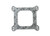 Performance Carburetor Base Gasket, 4-Barrel Square Flange | MRG54