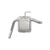 Direct Fit Exhaust Resonator and Pipe Assembly 2" Inlet (ID) 2.5" Outlet (OD) | WEX53998