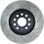 Sport Drilled/Slotted Brake Rotor, Front Left | STE127.33144L