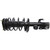 Quick-Strut Front Right Suspension Strut and Coil Spring Assembly | MON172688