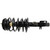 Quick-Strut Front Left Suspension Strut and Coil Spring Assembly | MON172530