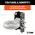 Adjustable Coupler Channel (3" I.D., 7-1/2" High) | CRT48610