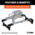 Custom 5th Wheel Brackets, Select Silverado, Sierra 1500 (Except 5.5' Bed) | CRT16469