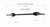 10-11 Cadillac SRX (2.8, 3.0) CV Axle Assembly  - Rear Left | GSPNCV10070