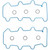 Engine Valve Cover Gasket Set | 557VS 50466 R