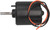Single Shaft Closed CCW Blower Motor w/o Wheel | 4SE35522