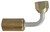 90° Female Flare, Aluminum, Standard Diameter Beadlock, A/C Fitting | 4SE10606