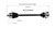 00-04 Audi A6 Quattro Base (2.7) CV Axle Assembly  - Front Left | GSPNCV23630