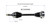 01-03 Toyota Highlander (3.0 - FWD) CV Axle Assembly  - Front Right | GSPNCV69596