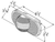 Torsion Mount III Oval Side Turn Marker Lights, Female Pin | GRO52513