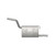 Quiet-Flow SS Direct Fit Exhaust Muffler Assembly | WEX74038