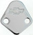 Fuel Pump Block-Off Plate Chrome; Chevy Big Block | 390141-211