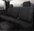 TR40 Series - Wrangler Saddleblanket Custom Fit Rear Seat Cover - Solid Black | 947TRS42-86 BLACK