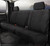 TR40 Series - Wrangler Saddleblanket Custom Fit Rear Seat Cover - Solid Black | 947TRS42-86 BLACK