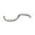 Exhaust Pipe - 2.18" Inlet (OD) 2.375" Outlet (OD) | WEX74016