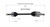 Kia CV Axle Assembly  - Front Left | GSPNCV75534