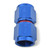 6AN Straight Swivel Coupler Adapter Fitting With Red/Blue Finish | RUS640000